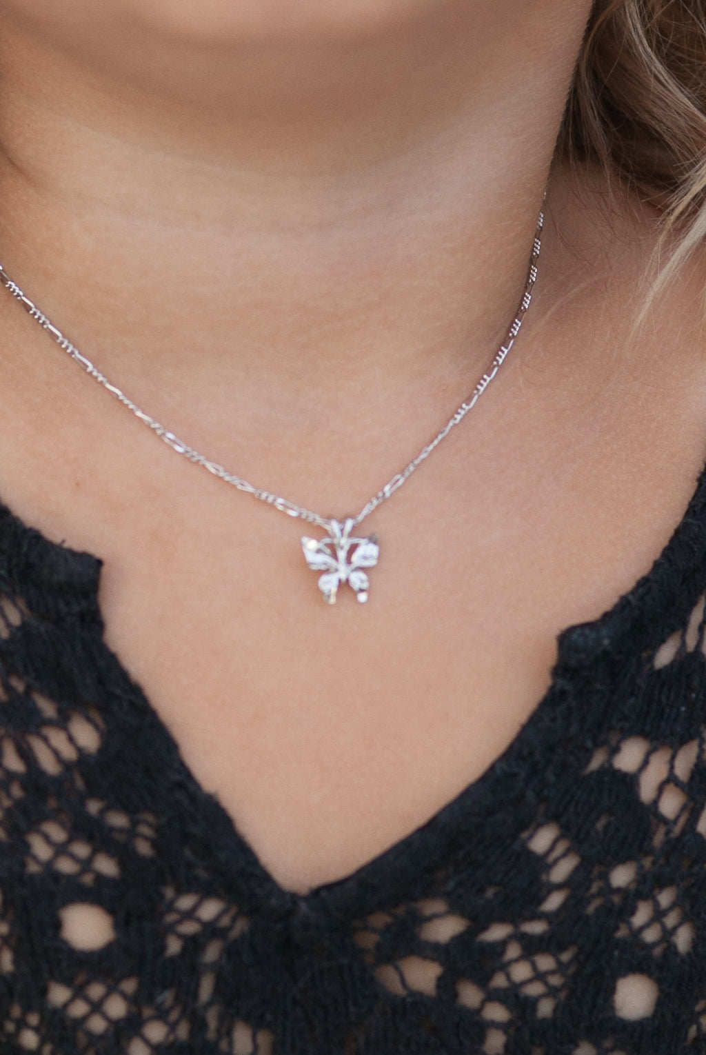 ANNABELL DIAMOND BUTTERFLY NECKLACE